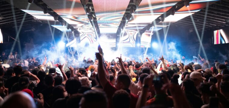 a large crowd of people at a concert