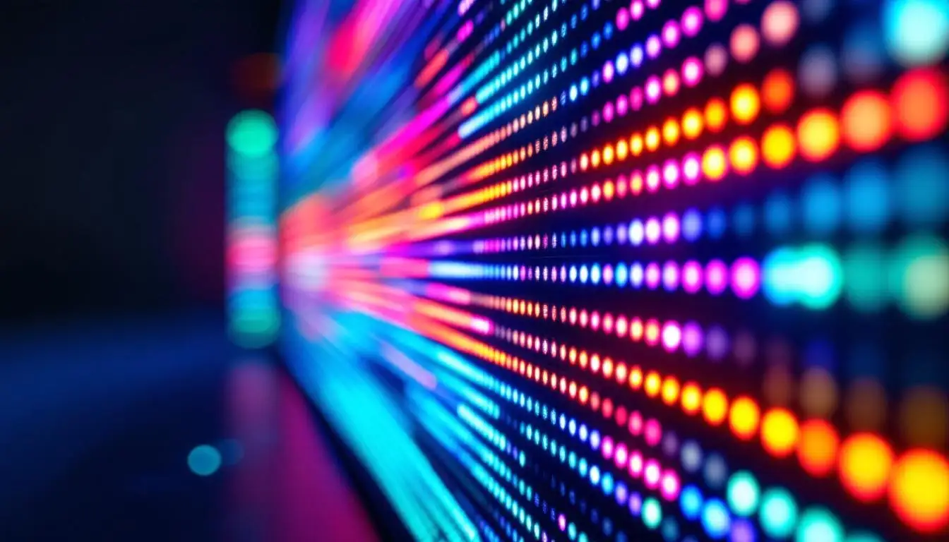 Guida completa pixel pitch LED wall 2026: scelta, calcolo distanza, tabelle comparative Serie Rental e Fixed indoor outdoor