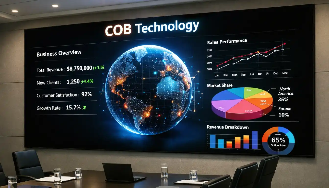 Tecnologie COB e GOB Indoor