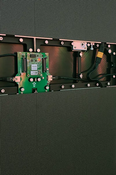 Dison LED display SMT assembly production line — in-house manufacturing since 2006
